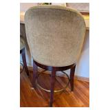 Pair of Sage Green Century Counter Height Stools