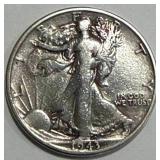 1943-S Walking Liberty Half Dollar