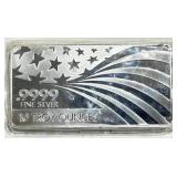 10oz .9999 Silver Apmex Bar