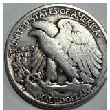 1943-S Walking Liberty Half Dollar