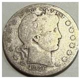 1916 Barber Quarter