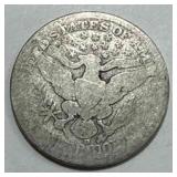1916 Barber Quarter