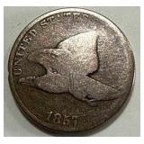 1857 Flying Eagle Cent