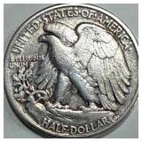1947-D Walking Liberty Half Dollar