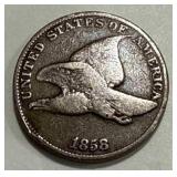 1858 Flying Eagle Cent