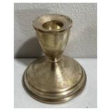.925 Silver Candle Stick Holder (weighted)