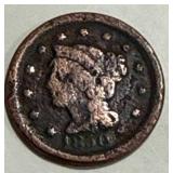 1850 Large Cent Penny