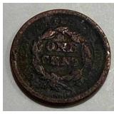 1850 Large Cent Penny