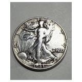 1943 Walking Liberty Half Dollar