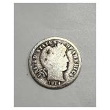1914 Barber Dime