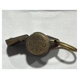 LAPD Los Angeles Brass Police Whistle