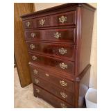 Drexel Mahogany 7-Drawer Tall Chest 38x18x59