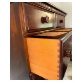 Wooden 5-Drawer Chest Dresser with Vintage Style 36x19x46