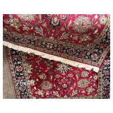Persian Style Area Rug 75x48 Inches with Floral Motif