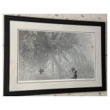 Robert Bateman Signed Limited Edition Print - Mallard Ducks, Framed 44x32