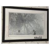 Robert Bateman Signed Limited Edition Print - Mallard Ducks, Framed 44x32