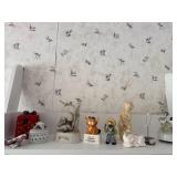 Assorted Ceramic and Porcelain Figurine Collection Including Garfield, Enesco, and Otagiri