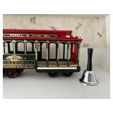 Ghirardelli San Francisco Municipal Railway Cable Car Model with Bell