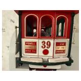Ghirardelli San Francisco Municipal Railway Cable Car Model with Bell