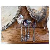 Collection of Reed & Barton Silverplate Serving Pieces and Flatware