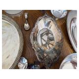 Collection of Reed & Barton Silverplate Serving Pieces and Flatware