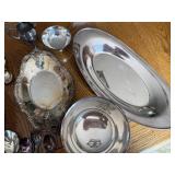 Collection of Reed & Barton Silverplate Serving Pieces and Flatware