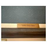 Long, Cold Trek Framed Artwork by Jimmy Atteberry 28x24 Inches