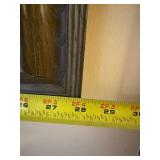 Long, Cold Trek Framed Artwork by Jimmy Atteberry 28x24 Inches