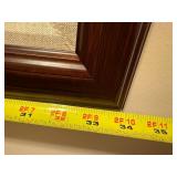 Framed Wildlife Painting by R. Schiebel 2004 Grizzly Bears Fishing in River