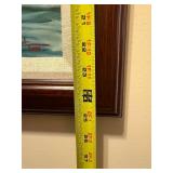 Framed Wildlife Painting by R. Schiebel 2004 Grizzly Bears Fishing in River