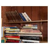 Collection of Classic and Art Books Including The Pioneers, Native American Legends, and Art Reference