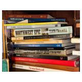 Collection of Classic and Art Books Including The Pioneers, Native American Legends, and Art Reference