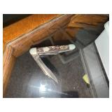 Mixed Lot of Vintage Outdoor and Survival Gear with Locks and Knife