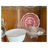 Mixed Collection of Glassware, Decor, and Collectibles