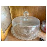 Collection of Vintage Glassware, Pink Plates, Bowls, and Decorative Pieces