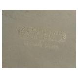 Collection of Silver Plated Serving Pieces and Crystal Tray