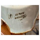 El Palomar Mexico Handcrafted Pottery Set with Bird and Floral Motif