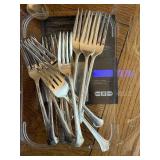 Towle Sterling Silver Flatware in Chippendale Pater - Includes Forks, Spoons, Knives, and Serving Pieces - Total Weight 54+ ounces