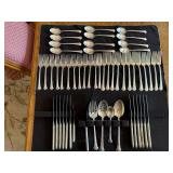 Towle Sterling Silver Flatware in Chippendale Pater - Includes Forks, Spoons, Knives, and Serving Pieces - Total Weight 54+ ounces