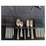 Towle Sterling Silver Flatware in Chippendale Pater - Includes Forks, Spoons, Knives, and Serving Pieces - Total Weight 54+ ounces