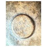 Sterling Silver Baby Rattle and Brush Set J.B. Hudson/Lewis Wolf 47.1g