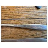 Vintage Sterling Silver Flatware and Napkin Ring Collection, 210.1g