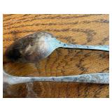 Vintage Sterling Silver Flatware and Napkin Ring Collection, 210.1g