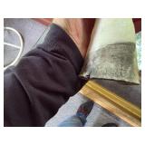 Set of 3 Unique Artisan Clay Sculptures Signed Robert