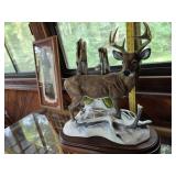 Deer Sculpture by Johansson on Wood Base