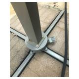 Large Outdoor Cantilever Patio Umbrella with Base