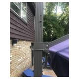 Large Outdoor Cantilever Patio Umbrella with Base