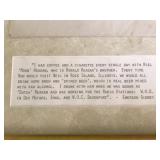 Framed Collection of Ronald Reagan Signed Letters and Envelopes with Provenance