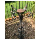 Wrought Iron Decorative Plant Stand 32 Inches Tall