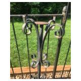 Wrought Iron Decorative Plant Stand 32 Inches Tall